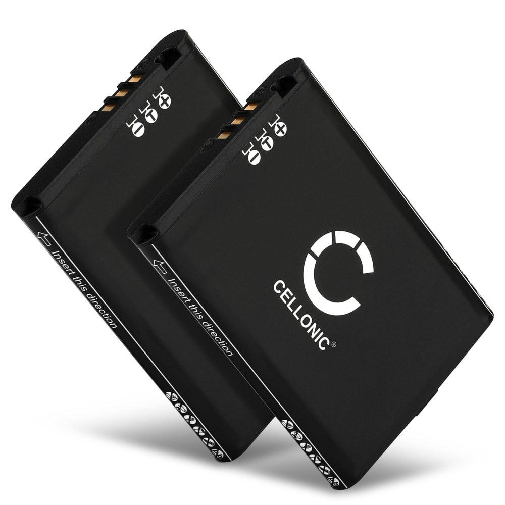 2x Batteri for Nintendo New 3DS / Nintendo KTR-003 1200mAh fra CELLONIC