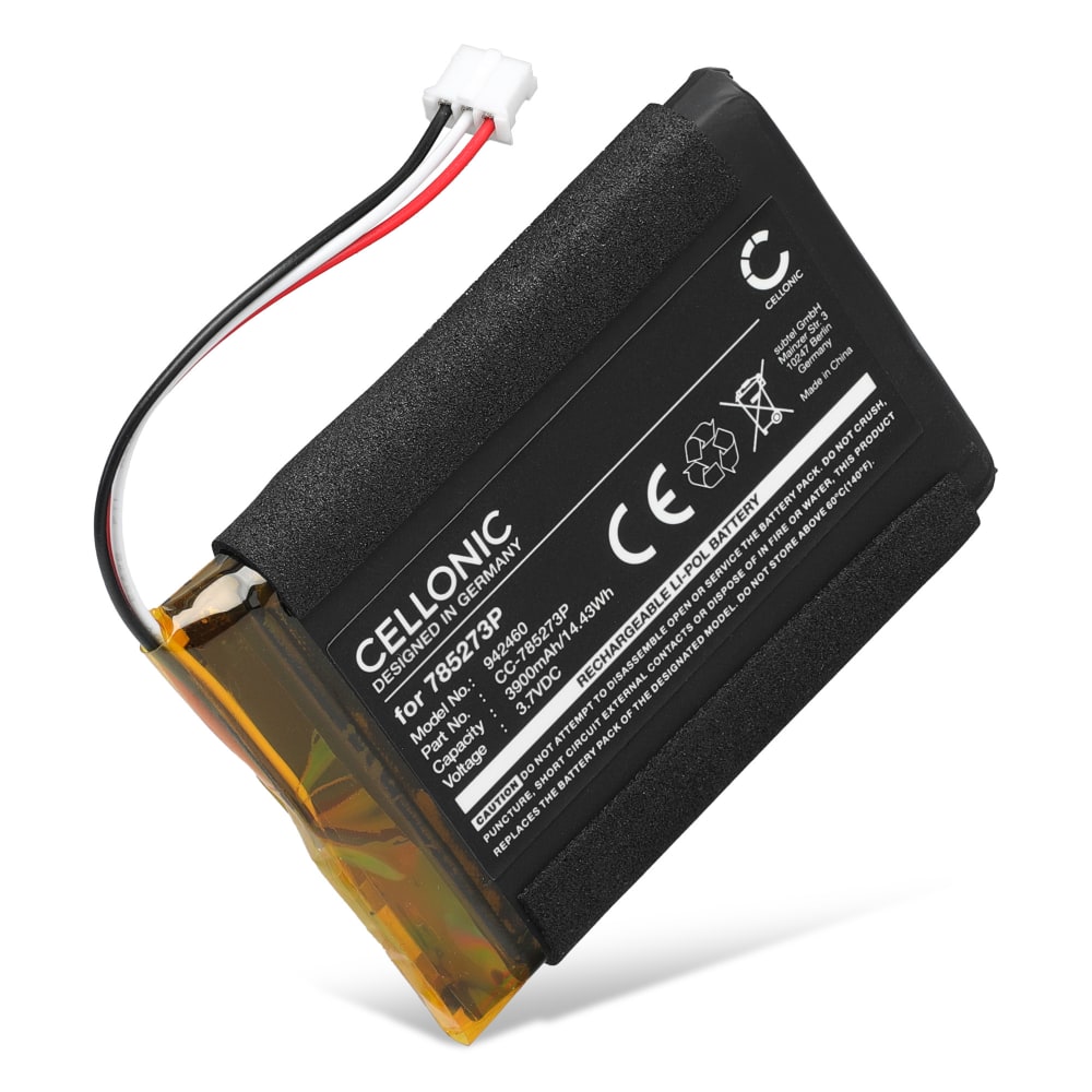 Batteri for Tigermedia Tigerbox Touch 785273P (3900mAh, 3.7V) fra CELLONIC