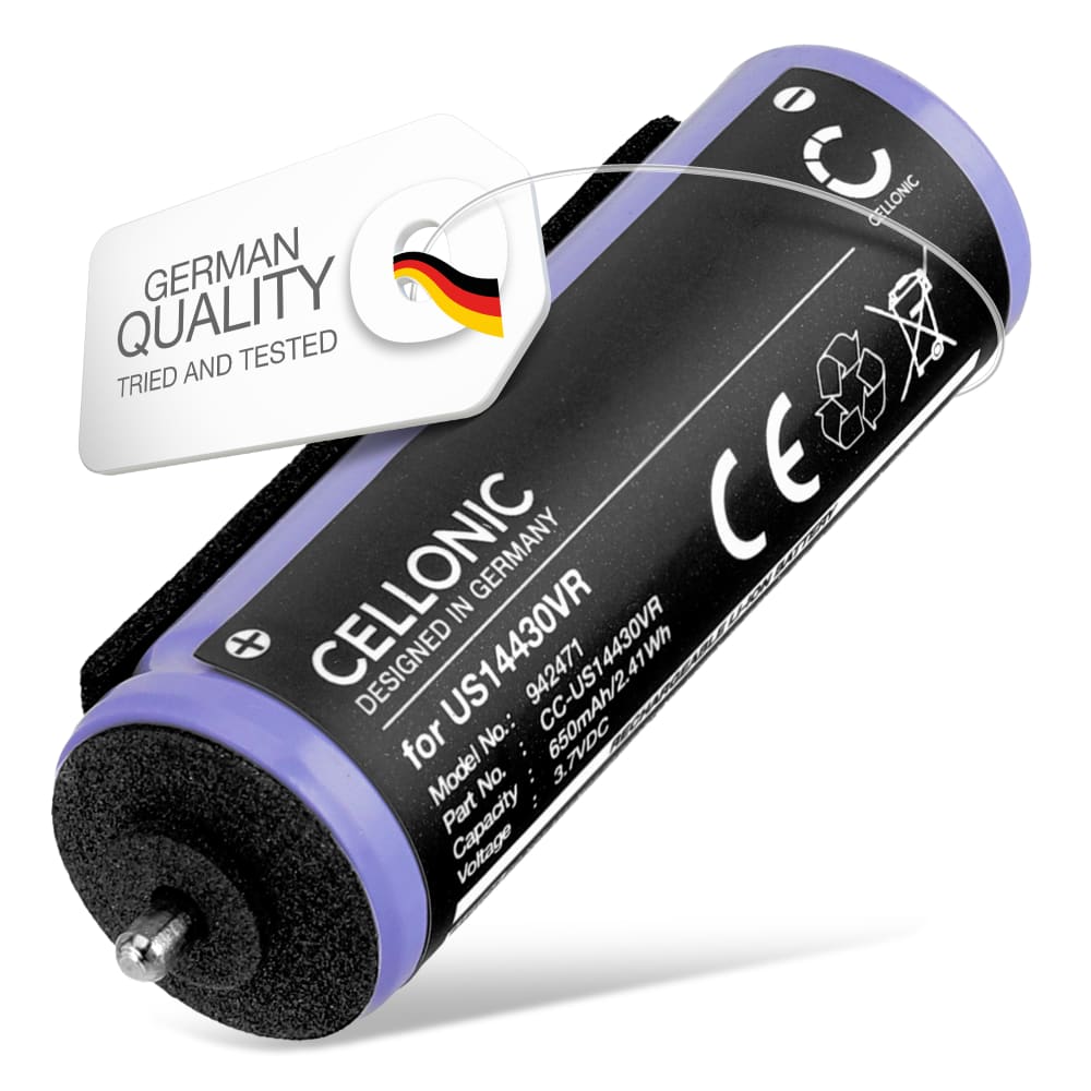 Batteri for Panasonic EW-DE92, EW-DL40, EW-DL82 650mAh fra CELLONIC