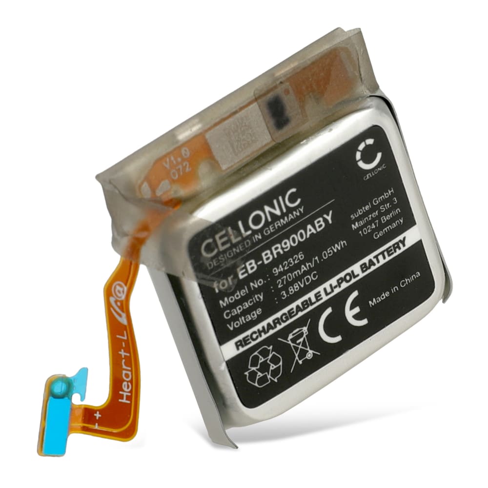 Batteri for Samsung Galaxy Watch 5 - 40mm (SM-R900, SM-R905) 270mAh fra CELLONIC