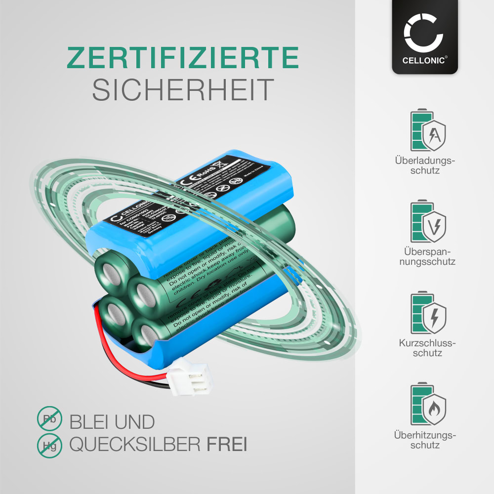 Vhbw Cargador Compatible Con Cecotec Conga 950, 990, 1090, 1190 Robot Aspirador 2 M 76500907