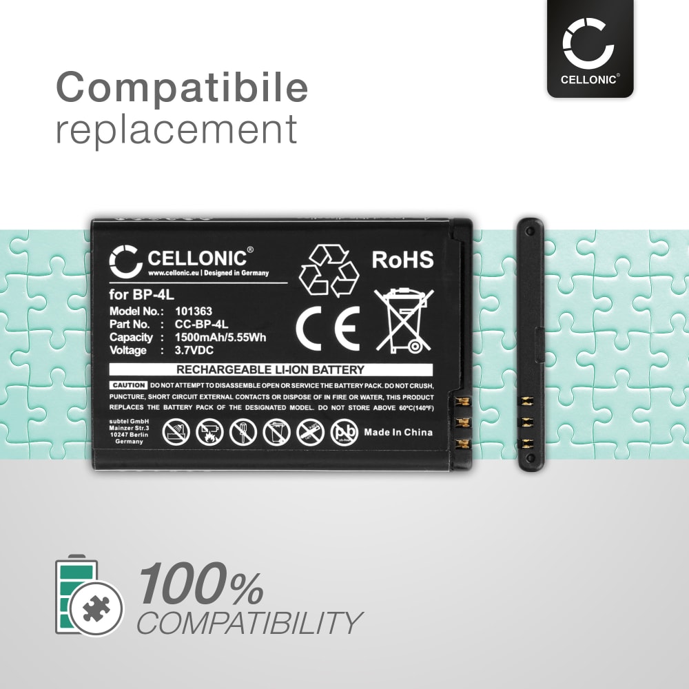 Artfone CS182 / CS188 / C1 / C1 Plus Battery BP4L