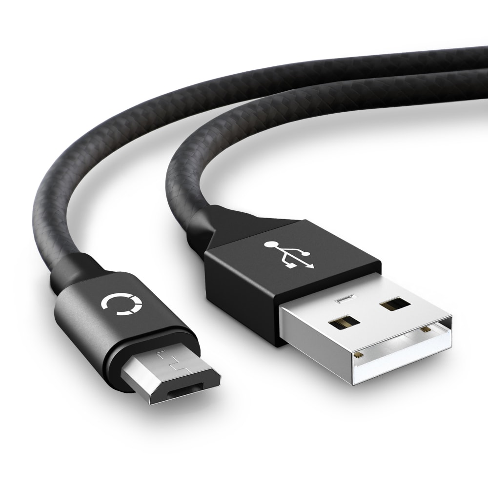 Camera USB Cable for Sony A6000, A6300, A6500, A5100, A5000, FDR-X3000, A7s II, Alpha 7r ii, Alpha 7 ii, DSC-RX100, DSC-HX400V, NEX-6, HDR-AS50, Cyber-Shot 2m Fast Charging Data Cable for Camera 2A Charger Lead Nylon - Black
