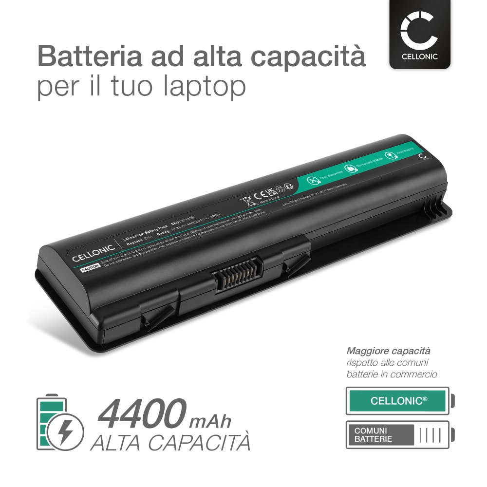 Dji Avata Batteria Batteria 5200mAh Per HP PAVILION DV6000 DV6100
