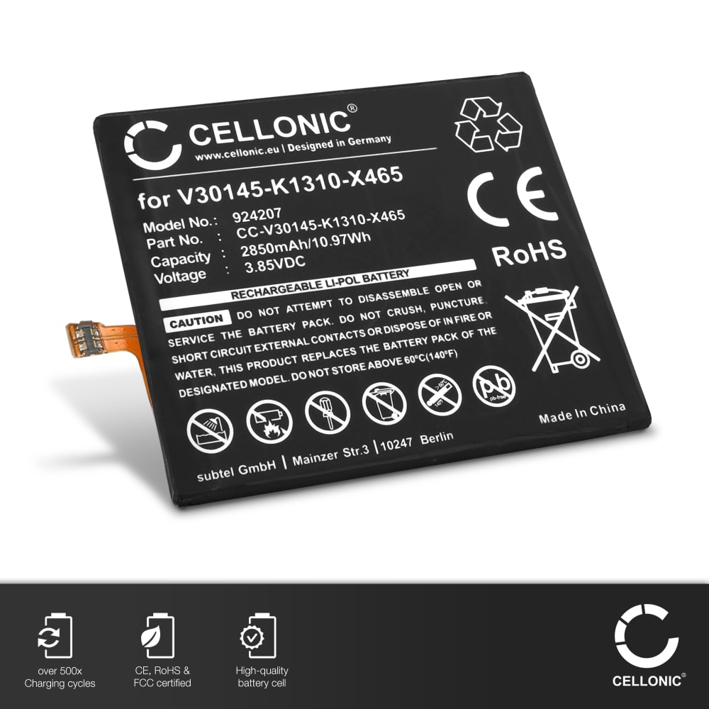 Batterie De Remplacement Pour Téléphone Fixe Gigaset V30145-K1310-X469 - 2000mAh 3.7V Neuf