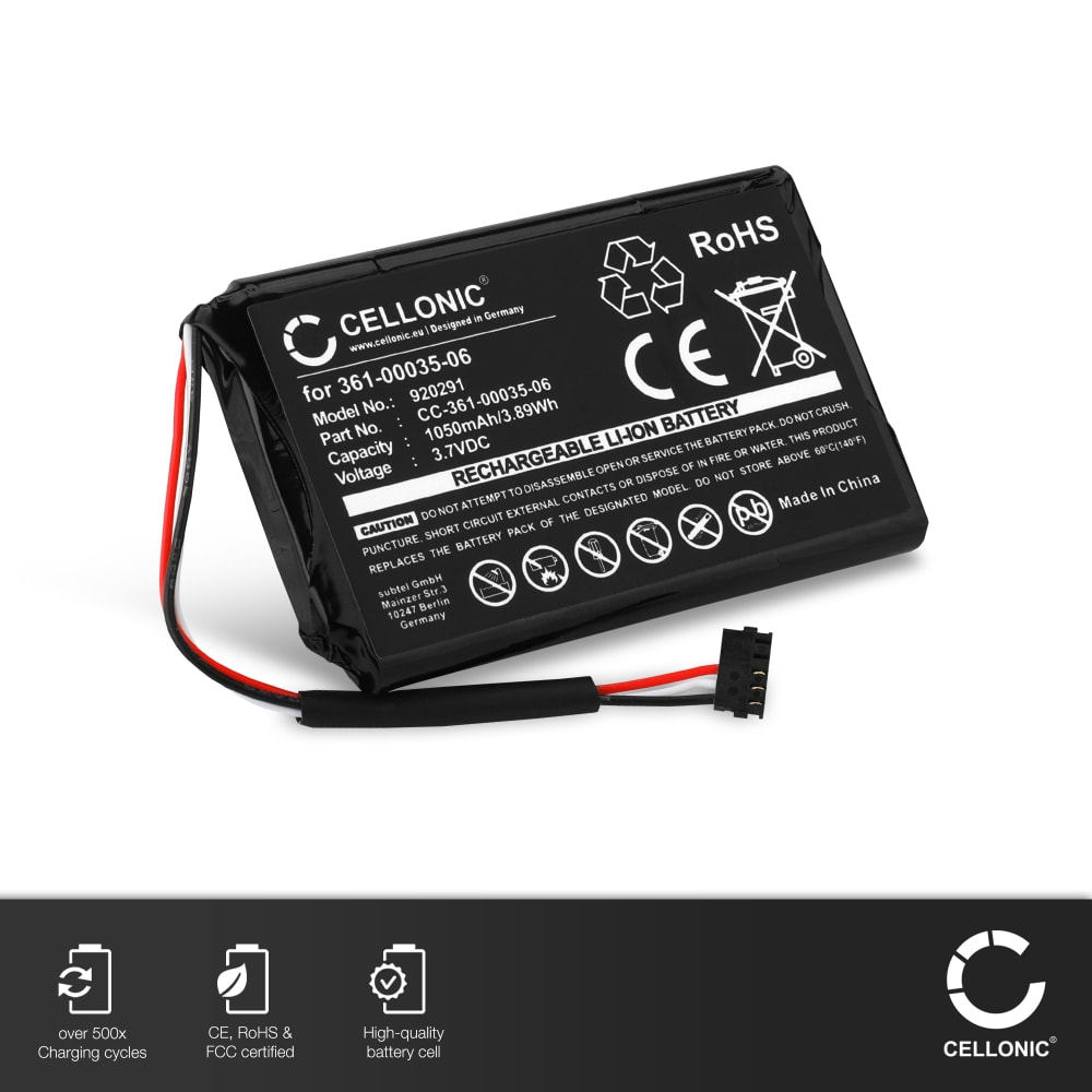 Garmin Approach G8, Edge 1000 GPS Battery 3610003506 DJ04EJ31B05N9