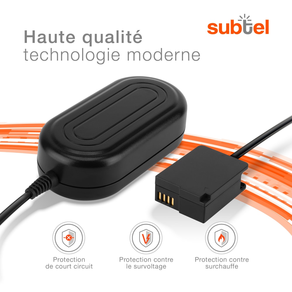 vhbw Netztel passend für Panasonc Lumx DC-S1, DC-S1R Dgtalkamera