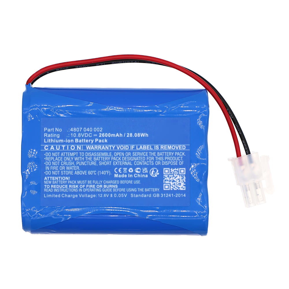 Batteri for Becker 2447-3007-520, 2447-3031-01, 2447-3092, 9020569, Hazard Control 2447-3007-520, 2447-3031-01 (2600mAh, 10.8V) fra CELLONIC