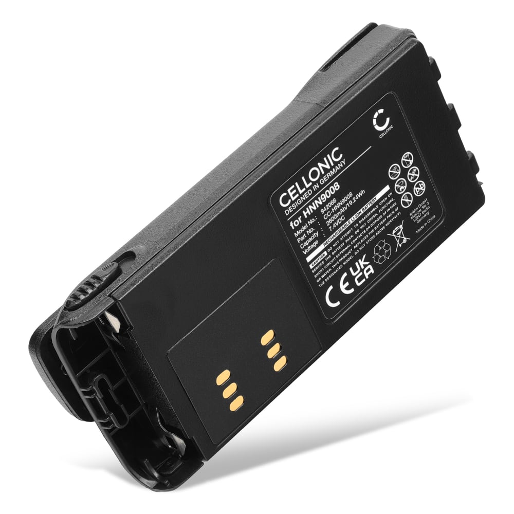 Batteri för Motorola GP340, GP380, GP360, GP320, GP328, GP680, GP330, HT1250, GP140, GP338, HT750, GP240, GP580, GP640, GP1280, GP280 7.4V 2600mAh litium Ion från CELLONIC
