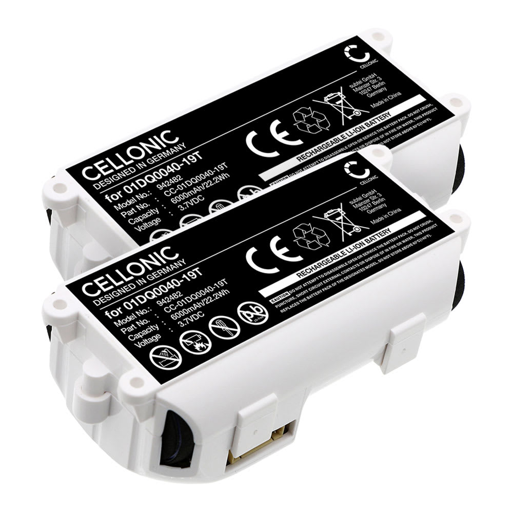 2x Batteri for Reolink Argus 3 Pro 6000mAh fra CELLONIC