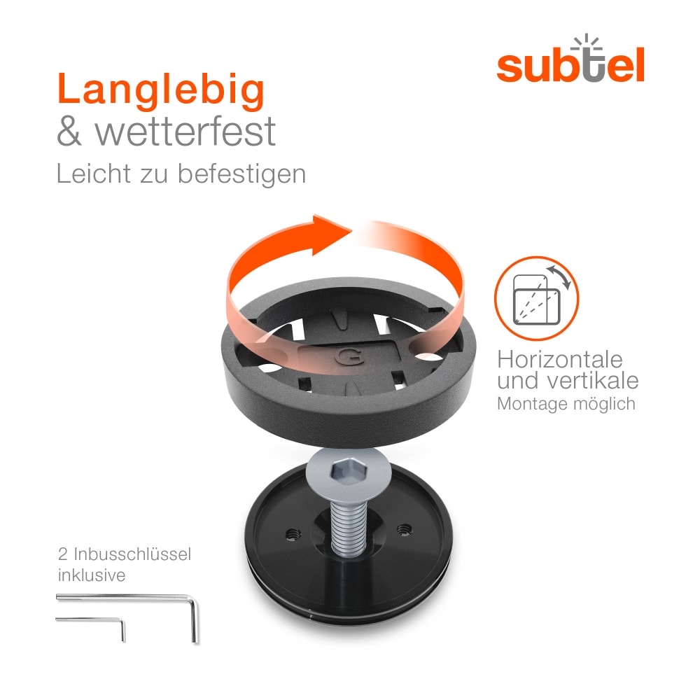 BCENG Fahrradhalterung Für Garmin Edge - Kompatibel Mit 530, 540, 520 & Mehr