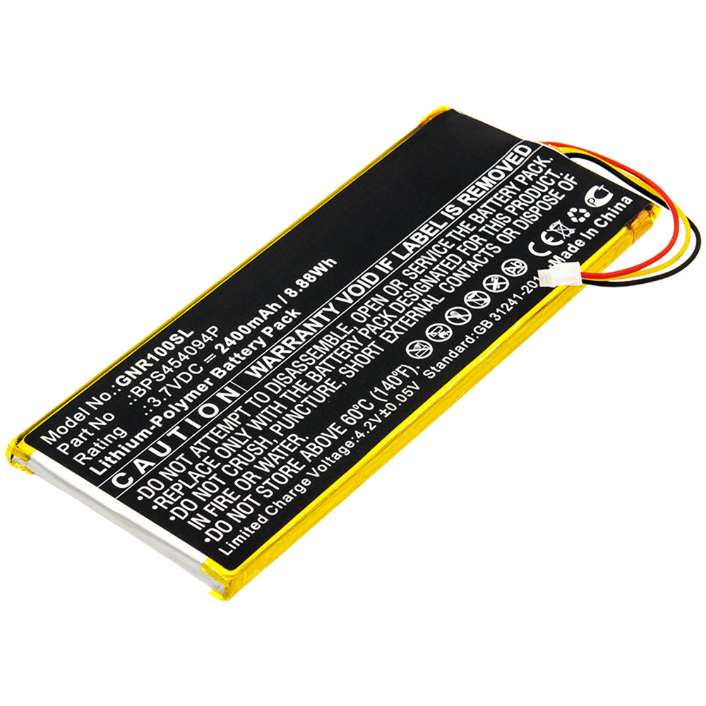 Bateria Geneva BPS454094P 2400mAh - , Batería recargable para Geneva WorldRadio