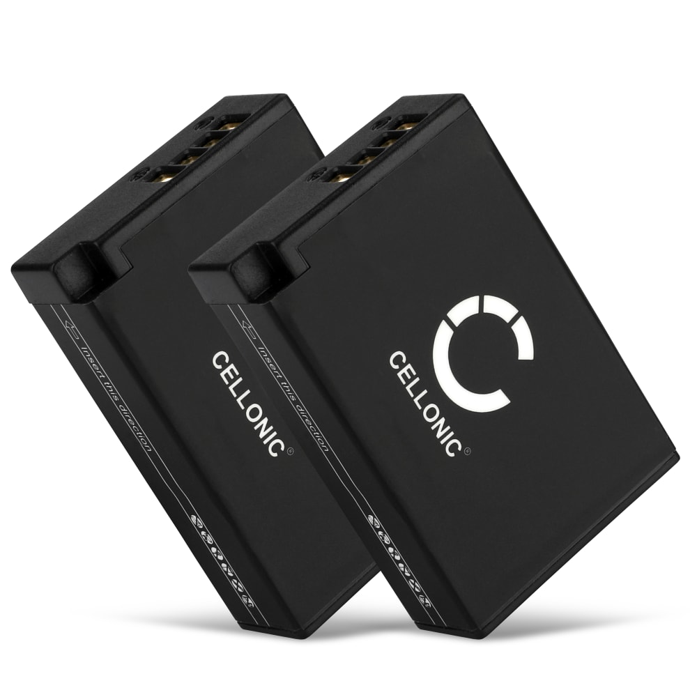 Batterie pour Canon EOS 750D EOS 760D EOS 770D EOS 800D EOS Kiss X8i EOS M3 EOS M5 EOS M6 EOS Rebel T6i EOS Rebel T6s 950mAh de CELLONIC