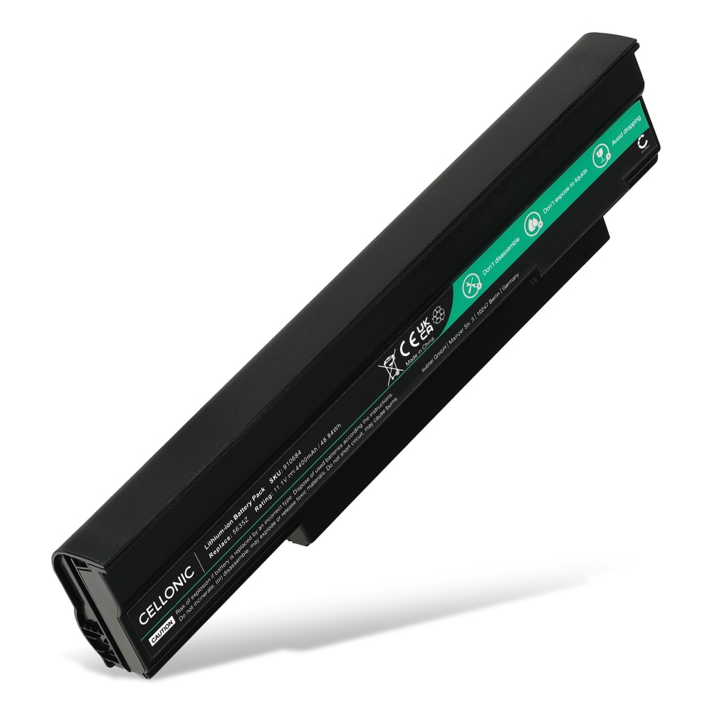 Batteri for Acer Extensa 5635Z, 5235, 5635, 5635ZG, 5635G, 5735G, AS09C31, AS09C71, AS09C75 4400mAh 11.1V fra CELLONIC