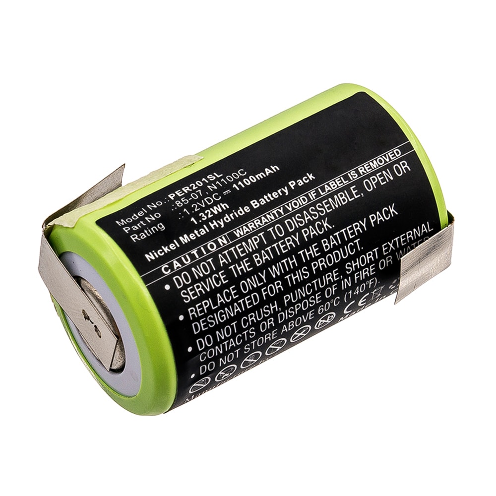 Batteri til Panasonic ER201 / ER398 - 85-07, N1100C (1100mAh) reservebatteri