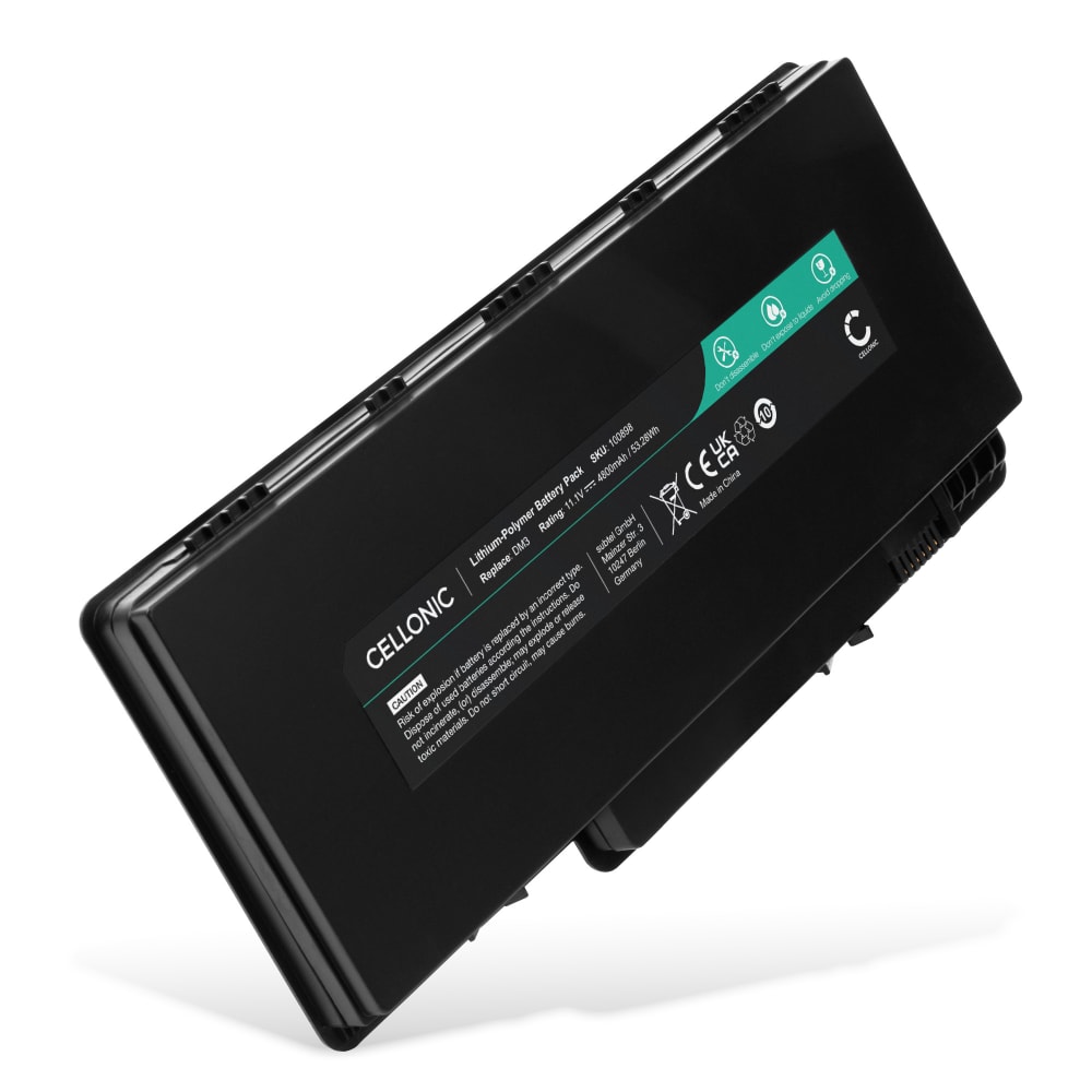 Battery for HP Pavilion dm3-1000, dm3-1100, dm3-2000, dm3-2100, FD06 11.1V 5200mAh from CELLONIC