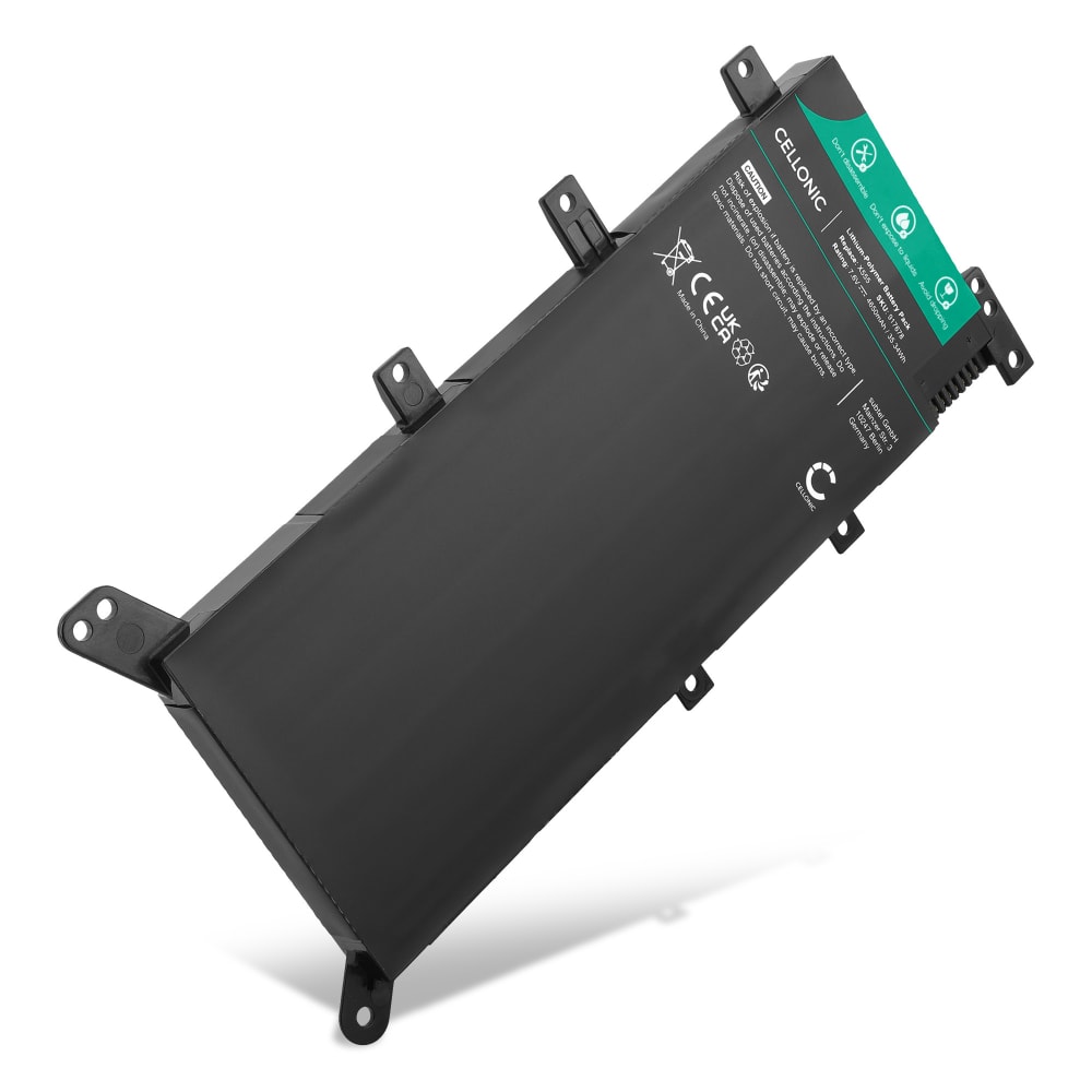 Batterie de rechange pour ordinateurs portables ASUS X555L, A555L, F555L, K555L, R556L, F555UB, ASUS C21N1347 - 4650mAh 7.6V