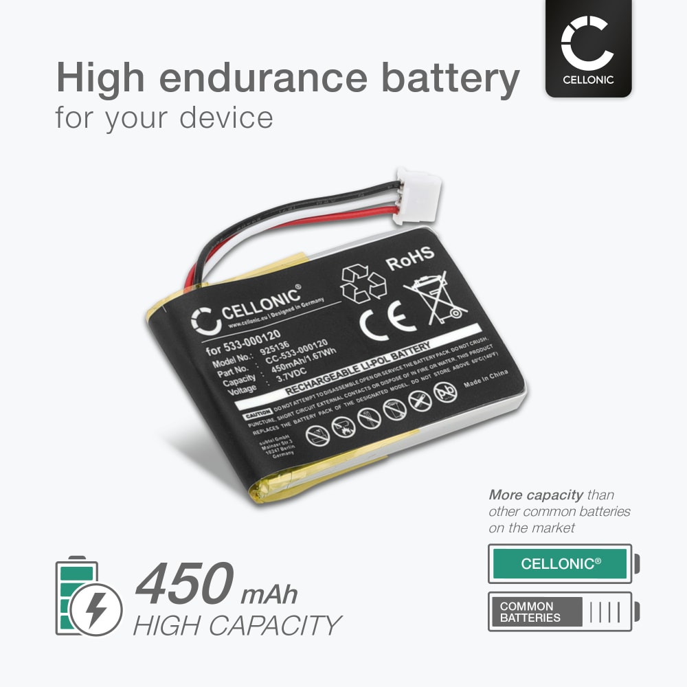 Logitech MX Anywhere 2, MX Master, MX Master 2 Battery Replacement 533