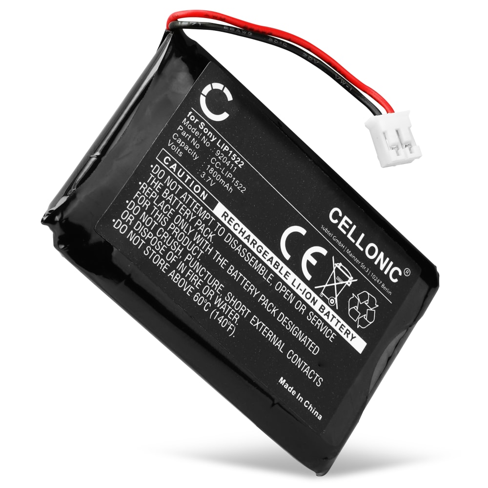 Batteri for Sony PlayStation 4 Dualshock 4 Wireless Controller (Version 1) 1800mAh fra CELLONIC