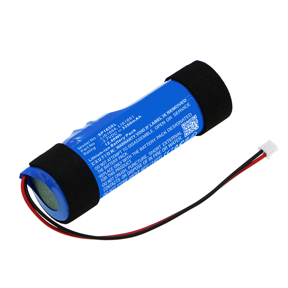 LIS1654, LIS1651 Battery for Sony PlayStation PS4 Move Motion Controller Version 2 (CECH-ZCM2E, CECH-ZCM2U) Handheld Console Gaming Controller Battery Replacement - 3350mAh 3.7V Lithium Ion