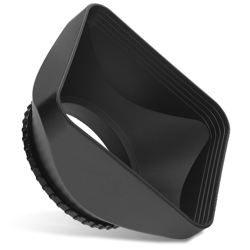 Ø 52mm Kamera Ø 52mm DV motljusskydd för video för Universal Ø 52mm – Plast filtergänga rektangel / kantigt / angular Motljusskydd från CELLONIC