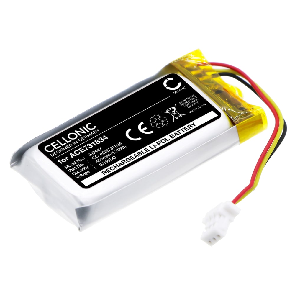 Batteri for Sony LinkBuds S ACE731834 (450mAh, 3.85V) fra CELLONIC