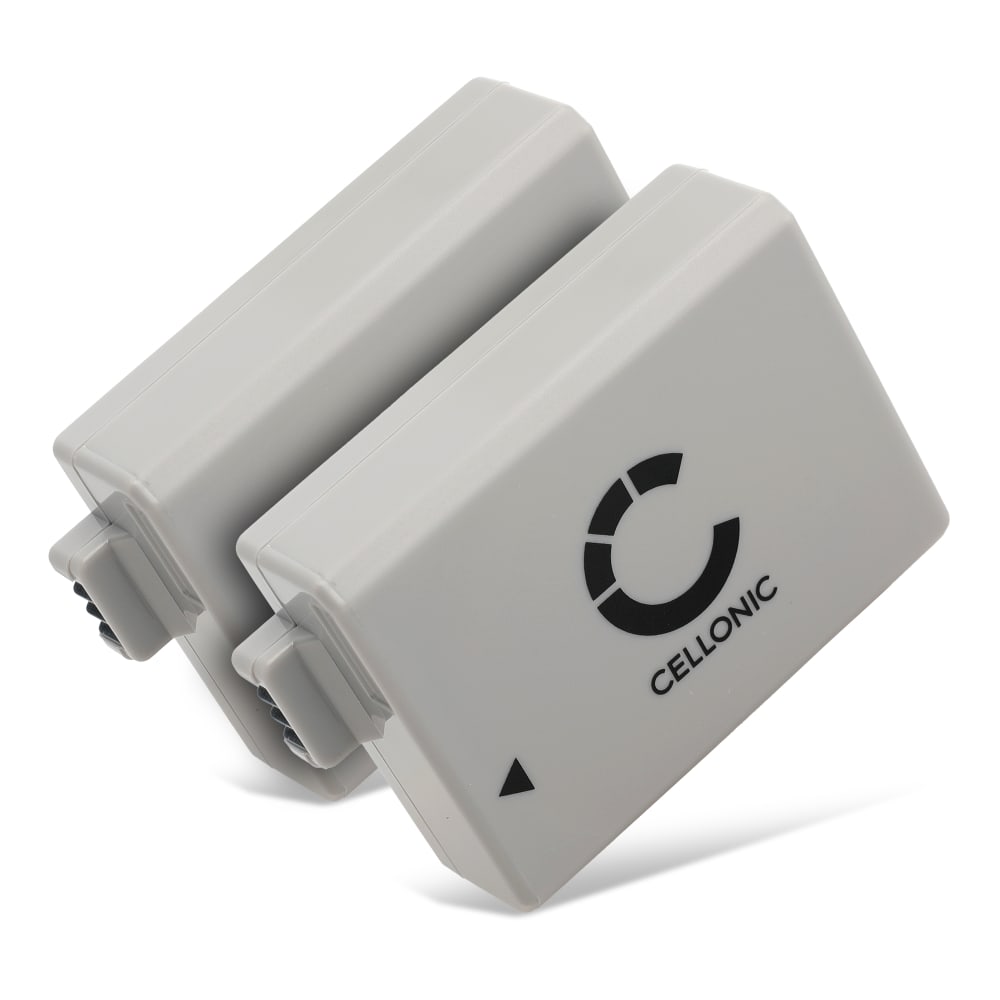 2x Batteri for Canon 1000D, Canon 500D, Canon 450D, Canon Rebel XS, Xsi, T1i Kameraer 1020mAh fra CELLONIC