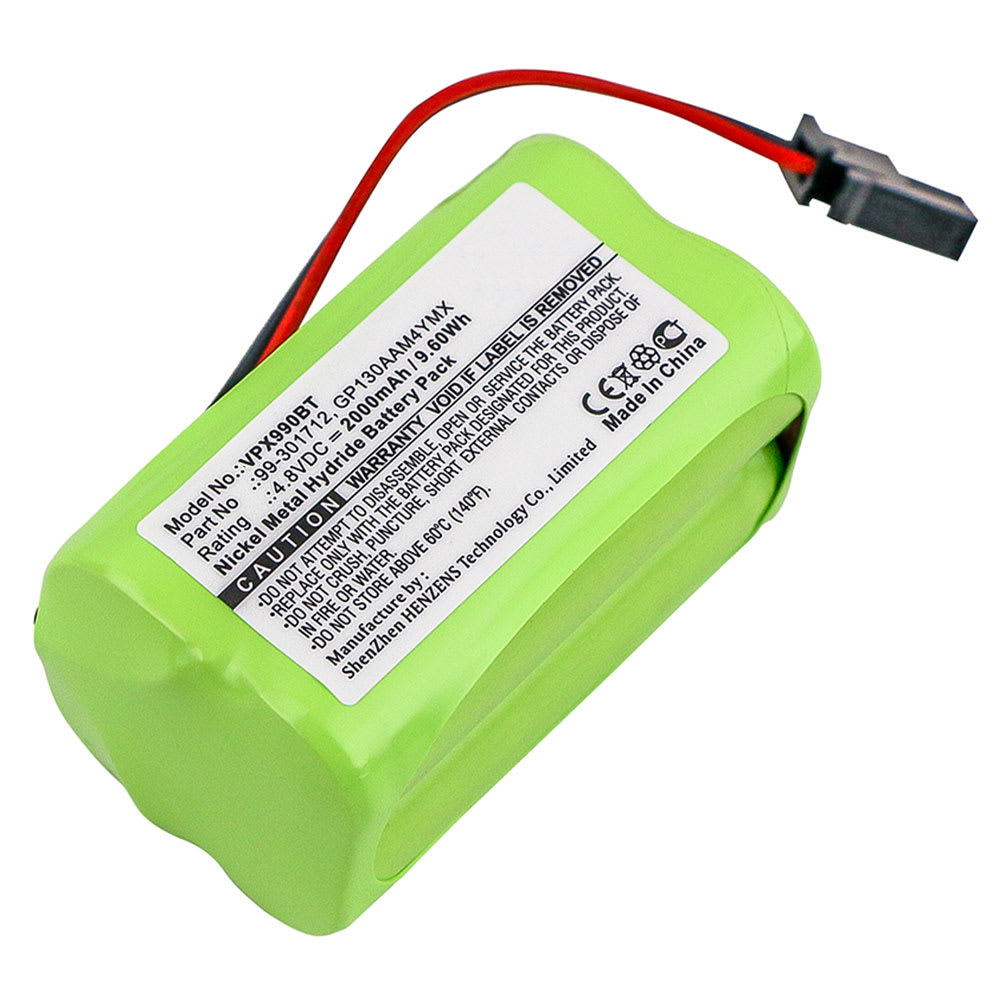 Akku kodintekniikkaan Visonic PowerMaster 10 / Powermax Express - 2000mAh, 4.8V, GP130AAM4YMX vara-akku