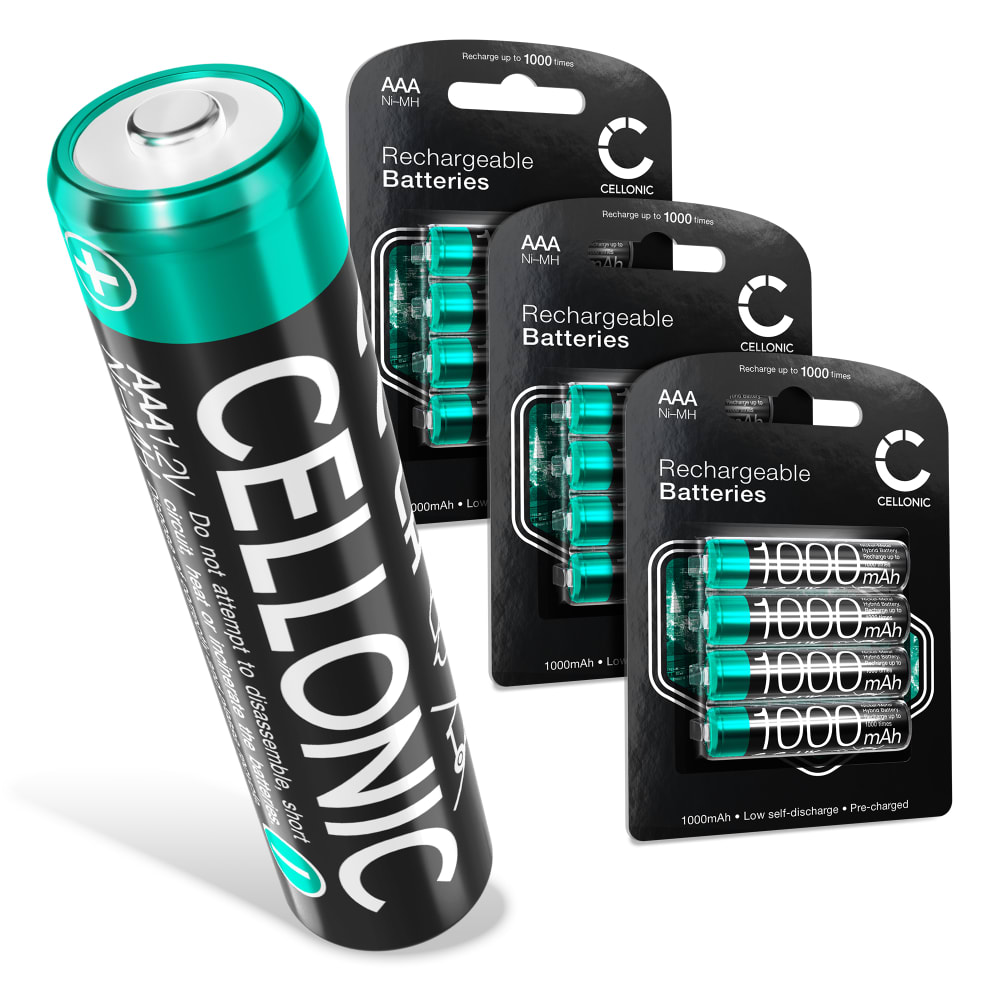 12x AAA Battery for Siemens Gigaset A400, A415, AS405, A510, AS690, C430, C530HX, CL660HX, E560, E290A - (1000mAh) Replacement battery