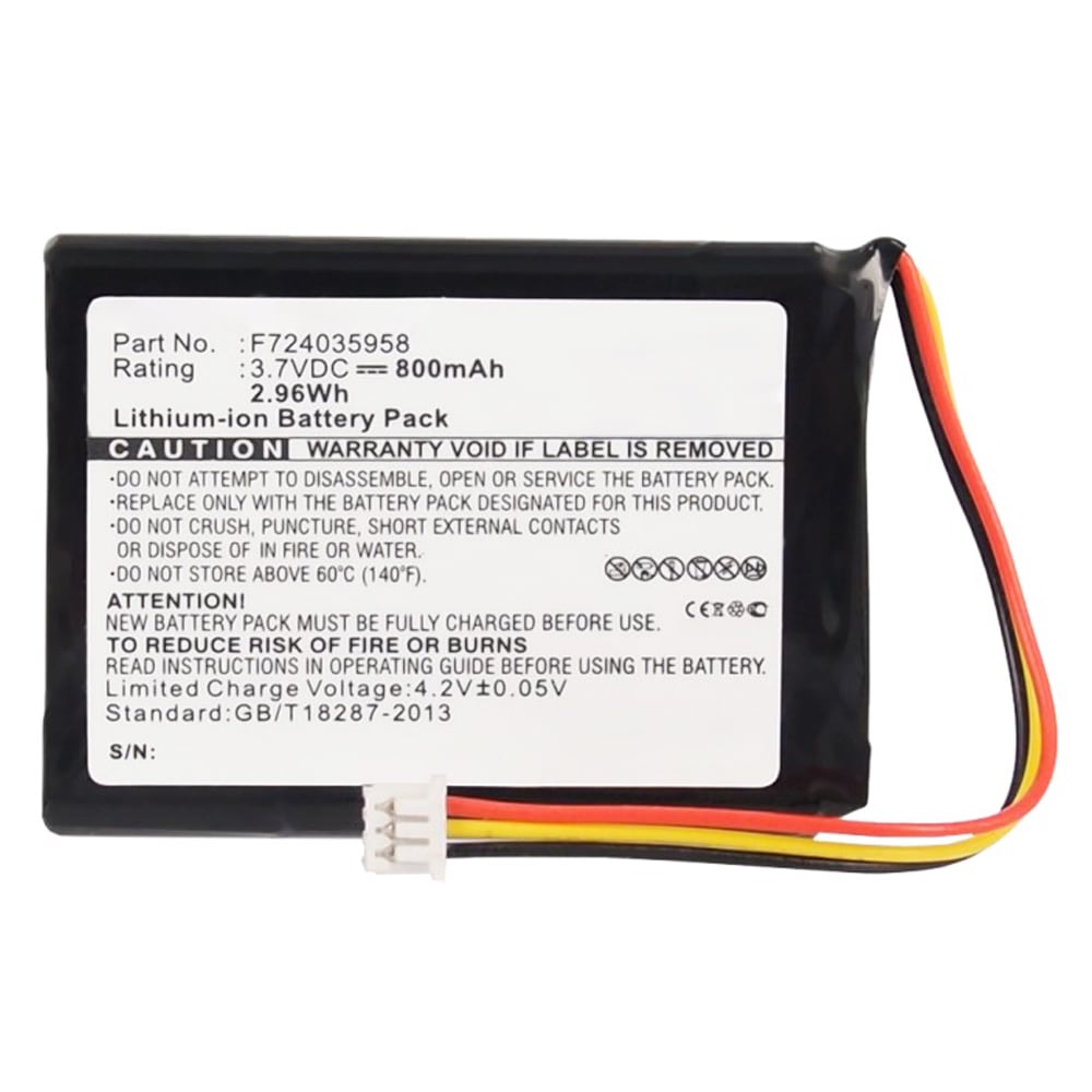 TomTom One XL GPS Battery F724035958 ICP553443AR LG ICP523450 C1