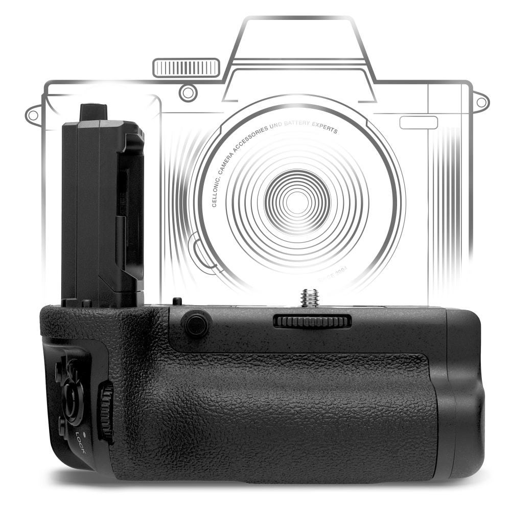 VG-C5 Batterigrep for Sony Alpha 9 III, Alpha 1 II-kameraer - NP-FZ100 Vertikalt portrettgrep fra CELLONIC