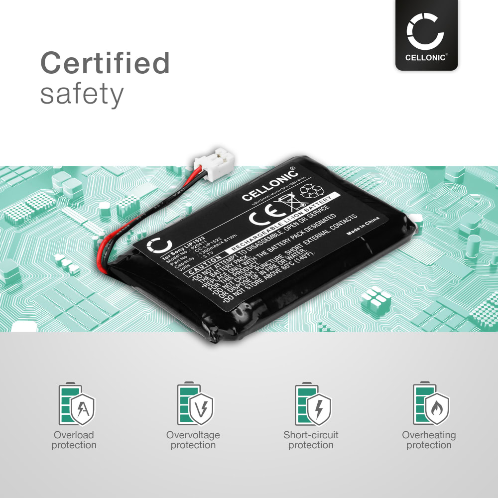 LIP1522 Battery Replacement for Sony PS4 Dualshock 4 v1