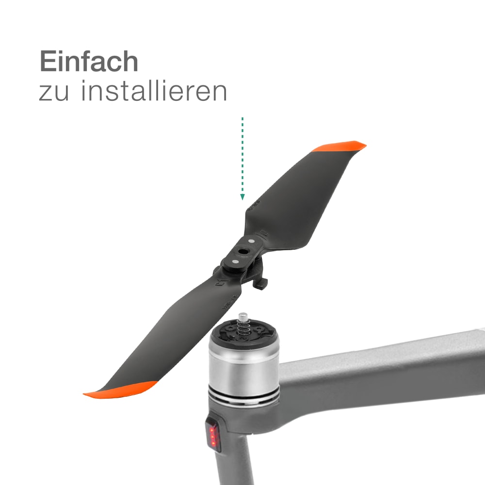 20x Propeller Für X20 / X20W Drohne – Ersatzrotoren CW/CCW, Weiß/schwarz