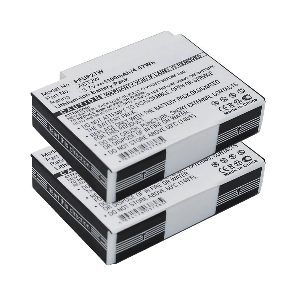 2x Batteri for PURE Flip 4GB / Flip UltraHD 8 GB / Cisco U32120 1100mAh fra subtel