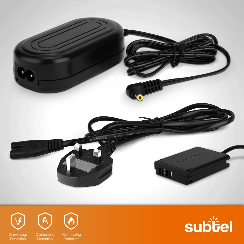 ACKDC110 Power Supply for Canon PowerShot G1x Mark III G5 X G7 X Mark