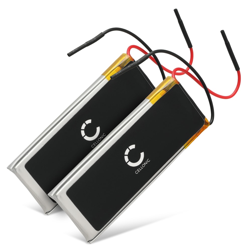 2x Batteri for Cardo Scala Rider Q2, Scala Rider Freecom 2, Scala Rider Teamset Pro 400mAh fra subtel