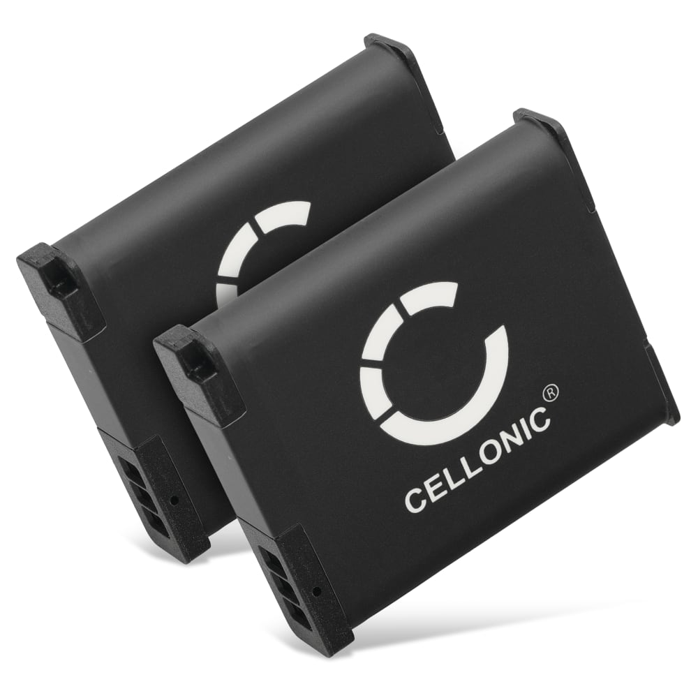 2x Batteri for Panasonic Lumix DMC-TZ71 TZ70 DMC-TZ61 TZ60 DMC-TZ58 TZ56 TZ55 DMC-TZ41 Kameraer 1050mAh fra CELLONIC