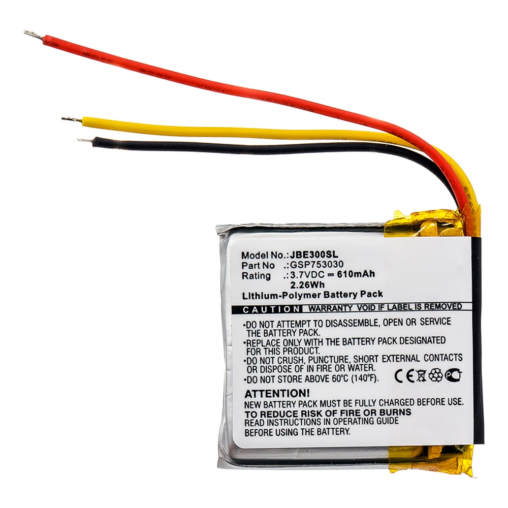 2x JBL E45BT Battery GSP753030