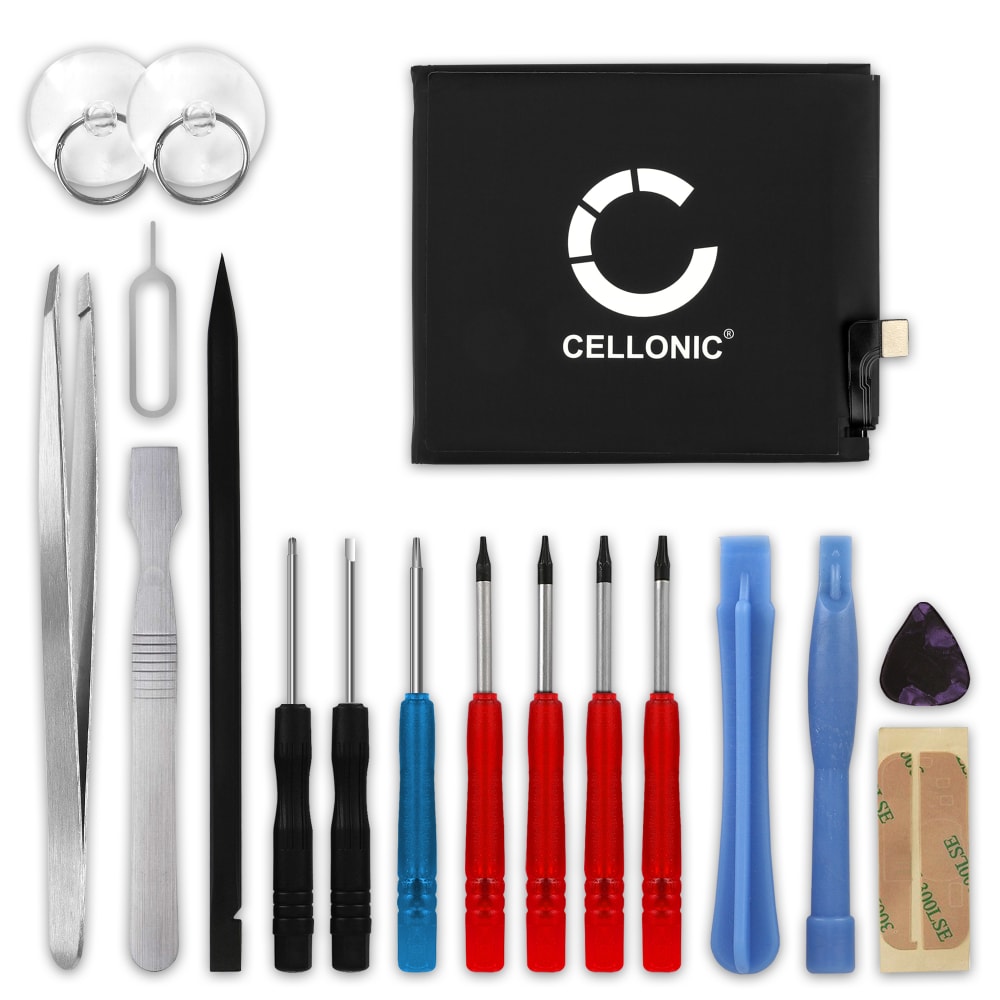 CELLONIC® Phone Battery Replacement for Xiaomi Mi 10 lite + 17-Tool Phone Repair Kit - BM4R 3900mAh