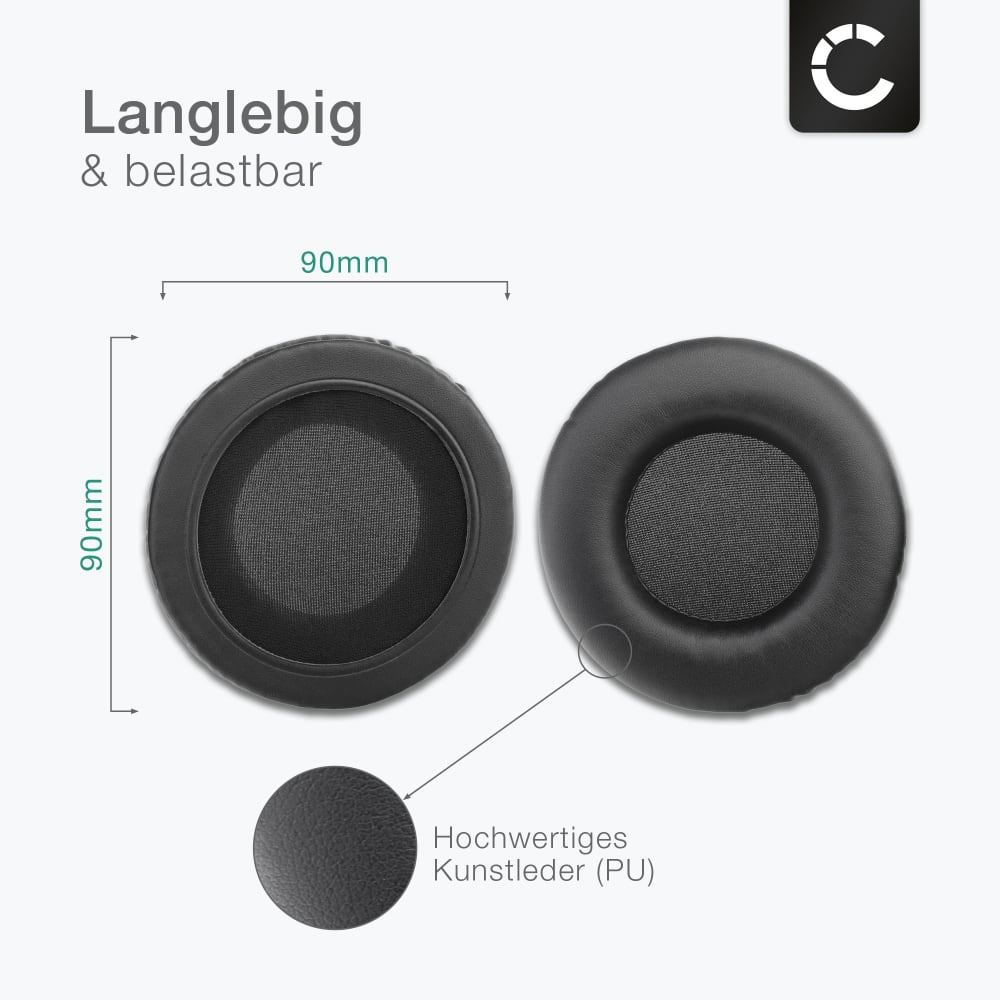 JBL Ersatz-Ohrpolster Aus Schaumstoff – 70 Mm, 1 Paar, Weich & Langlebig Für Komfortables Hören
