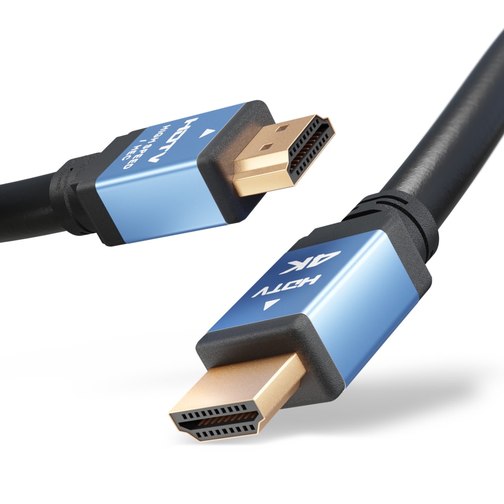 Standard HDMI Type A Kabel for TV, Camera, DVD / Blu-ray Player, Gaming Console & Co. TV, DVD, Blu-Ray, Kamera, Skjerm - 3m Standard HDMI Type A til HDMI Standard (Type A) Ledning