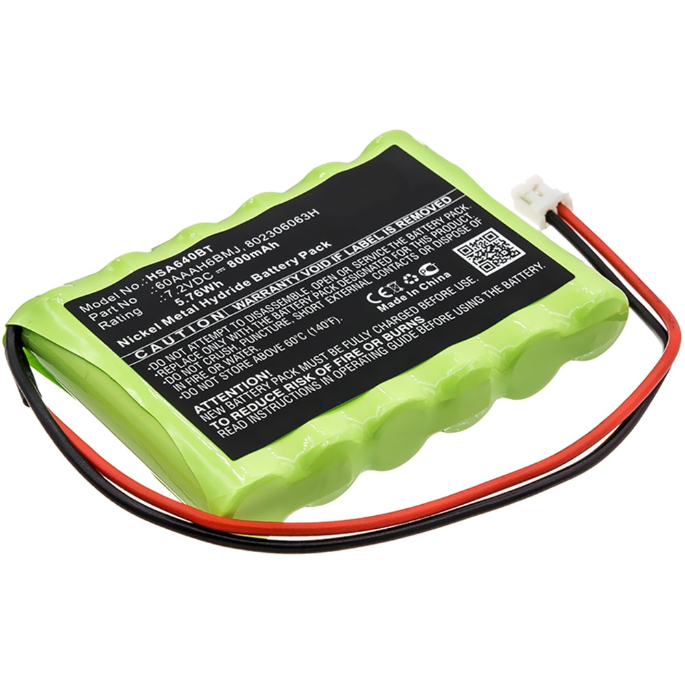 Batterie 60AAAH6BMJ,802306063H 800mAh pour système domotique