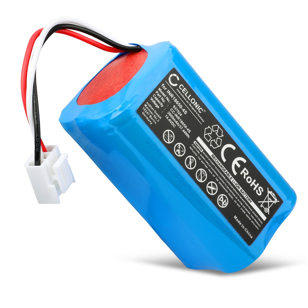 Battery for SEVERIN RB7028, SEVERIN RB7028 Chill Pro (SEVERIN INR18650-4S) 2600mAh from CELLONIC