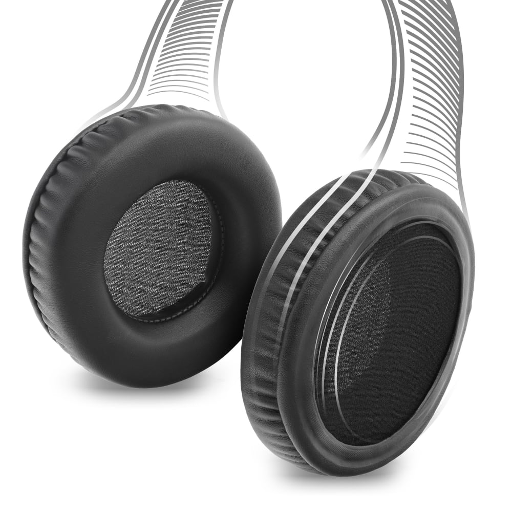 CELLONIC Erstatningsøreputer for 100x100x58mm hodetelefondeksler Myk skumpute Øreputer Over-ear Hodetelefonputer / Øreklokker