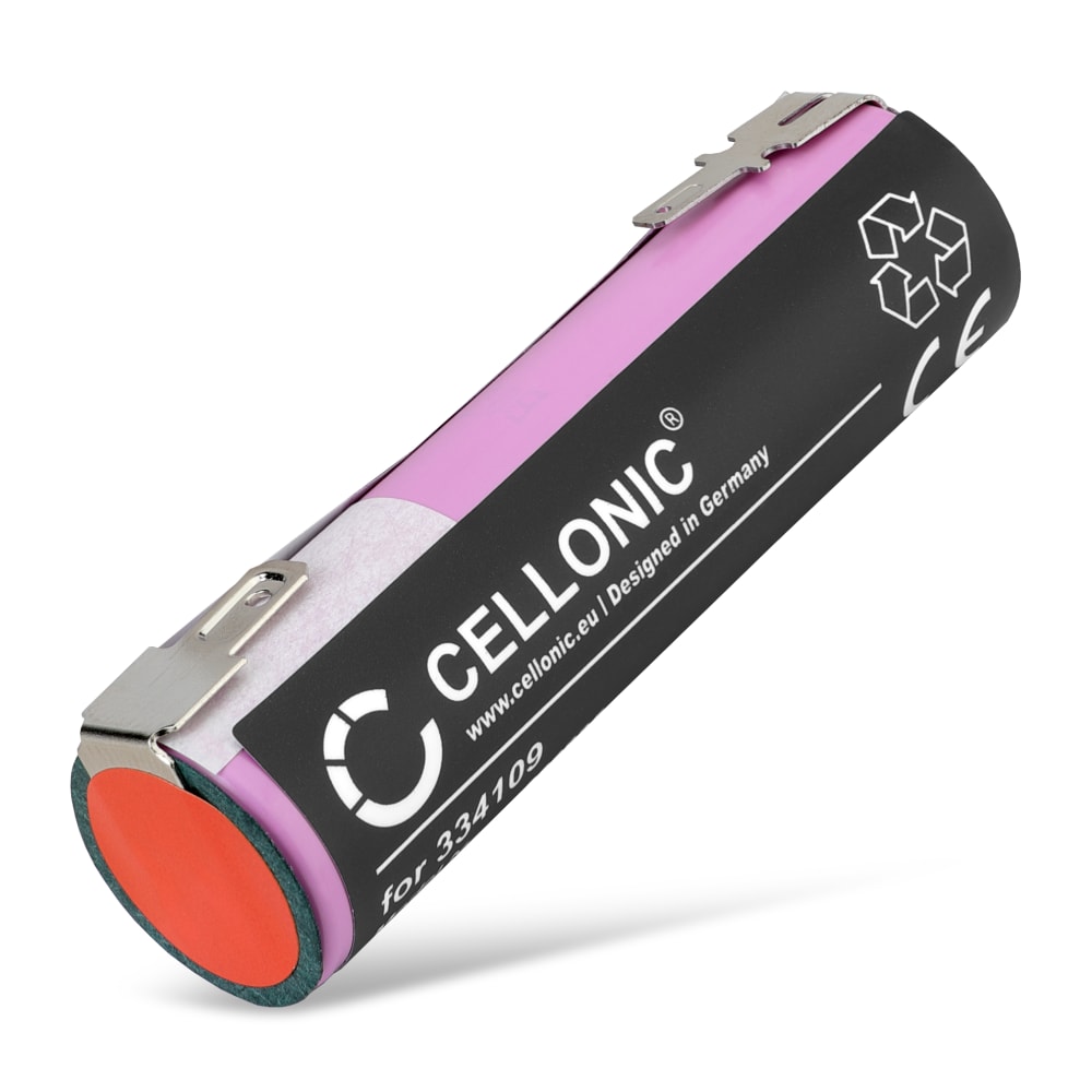 Batterie pour Black & Decker KC460LN, Relaxdays Gartenschere, Bosch Ciso, IXO, Isio, GluePen, VARO Powerplus, Karcher WV2 (WOLF-Garten INR18650) 3.7V Lithium Ion 2900mAh de CELLONIC