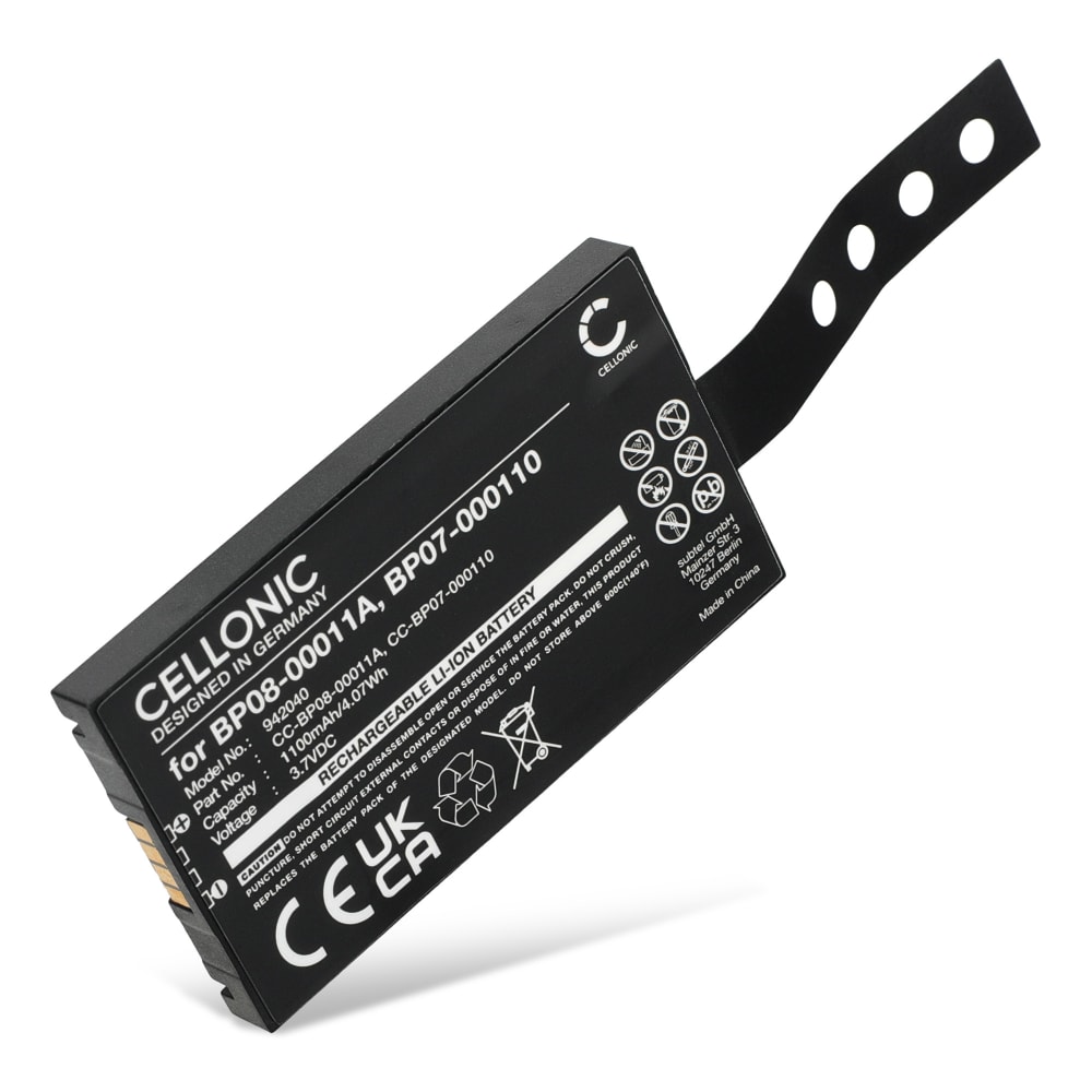 Batteri for Datalogic Memor X3, Memor NFP 1100mAh fra CELLONIC