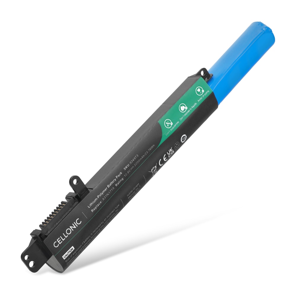 Batteri for ASUS VivoBook X507MA, X507UF, X507UA, F507UF, X407MA, X407UA, X407UB, A31N1719 2200mAh 10.8V fra CELLONIC