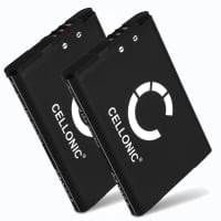 2x Batteri för Nintendo 2DS, 3DS, New 2DS XL, Switch Pro Controller, Wii U Pro Controller (WUP-005) - CTR-003, CTR-001 1300mAh från CELLONIC