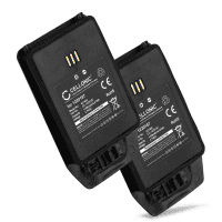 2x Batteri til Ascom D81, Avaya DECT 3749, Aastra DT413 - 1220187 (1100mAh) Reservebatteri