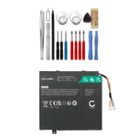 Battery for Acer Aspire Switch 10 / Aspire Switch 10E / Iconia Tab 10 + Werkzeug-Set 3.8V 5600mAh + Tool-kit from subtel